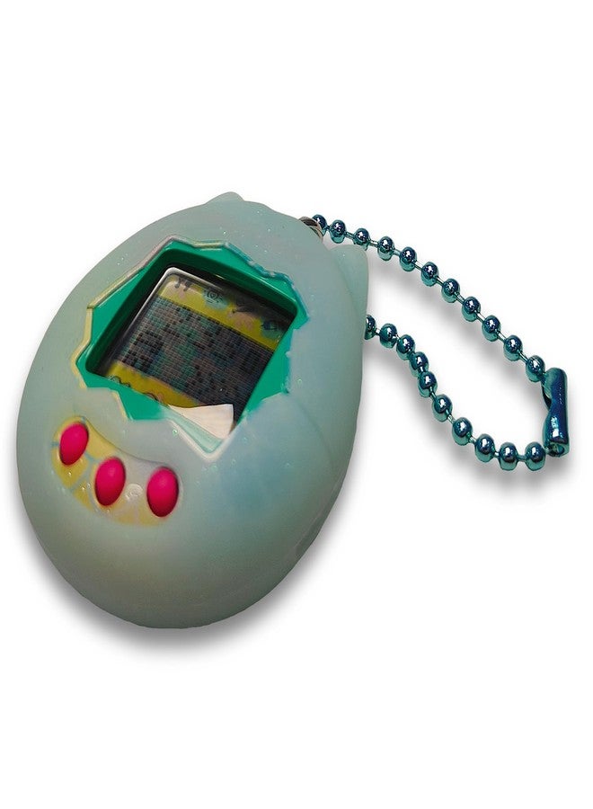 JCHPINE Silicone Cover Case for Tamagotchi Original Digital Pet, Protective Sleeve Skin for Original Tamagotchi Electronic Pet Toys Accessories (Only Case) (Blue) - Image 5